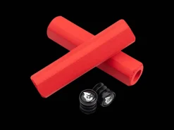 Hot Trek Bikes Wolf Tooth Fat Paw Cam Grip Set Red