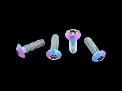 Discount Trek Bikes Wolf Tooth Titanium Low Profile Water Bottle Cage Bolts Purple